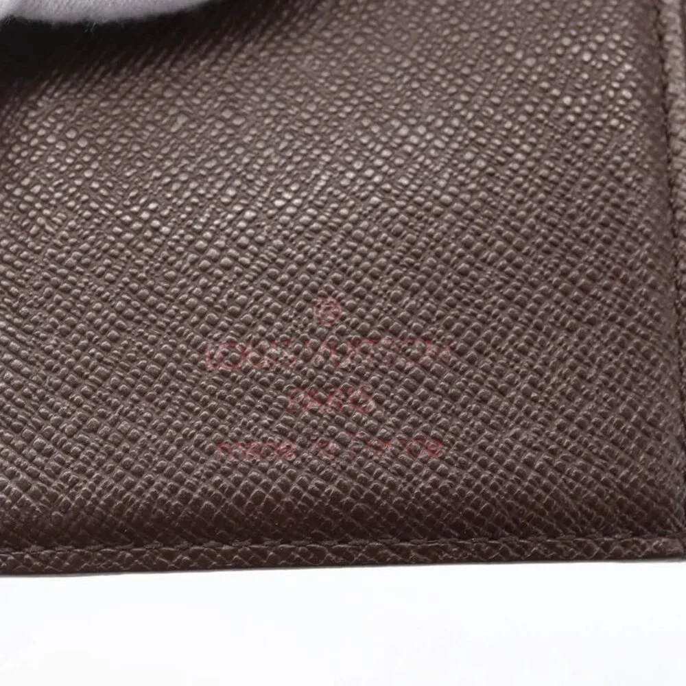 Authentic LOUIS VUITTON Damier Ebene Portefeuille Viennois Wallet bst288-120225